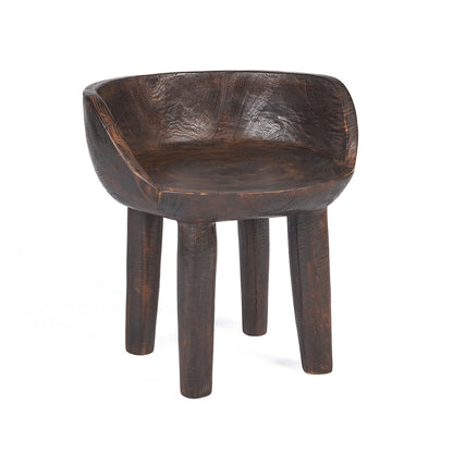 La silla baja Sit Happens - Nogal oscuro
