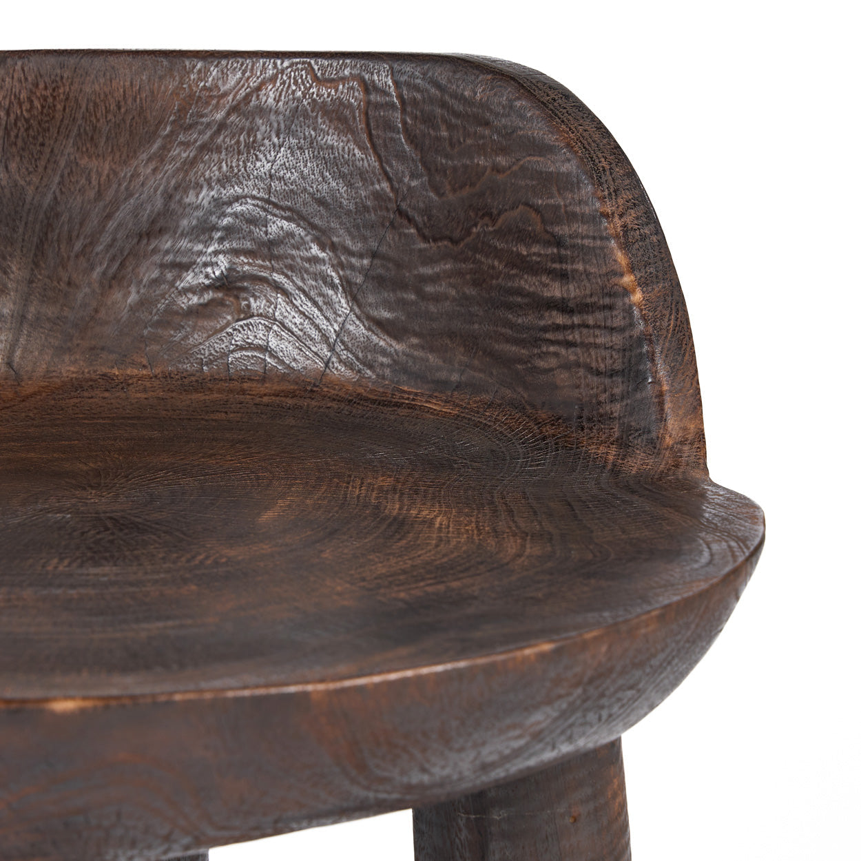 La silla baja Sit Happens - Nogal oscuro