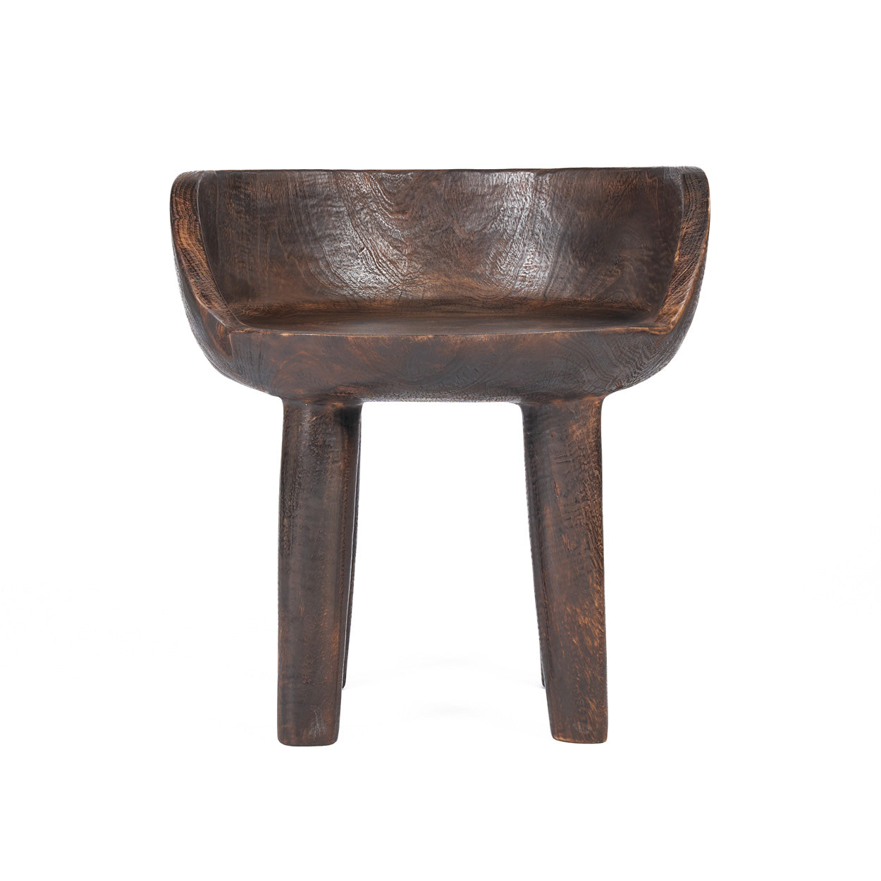 La silla baja Sit Happens - Nogal oscuro
