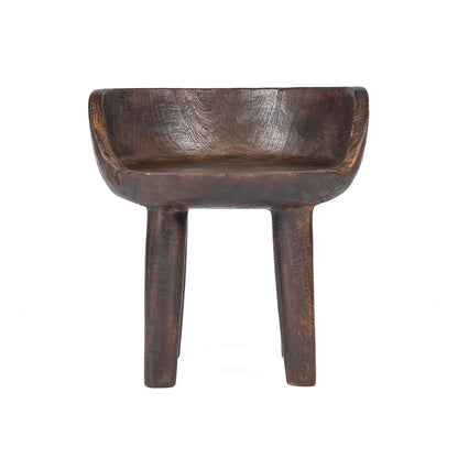 La silla baja Sit Happens - Nogal oscuro
