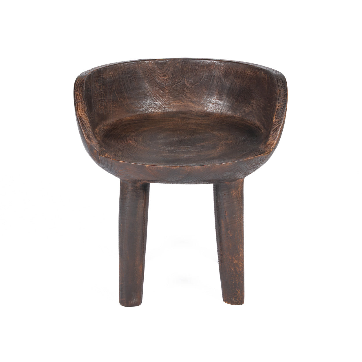 La silla baja Sit Happens - Nogal oscuro