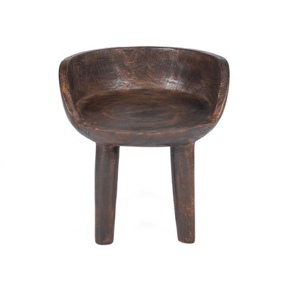 La silla baja Sit Happens - Nogal oscuro
