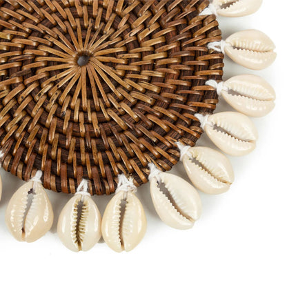 El posavasos Colonial Shell - Marrón natural