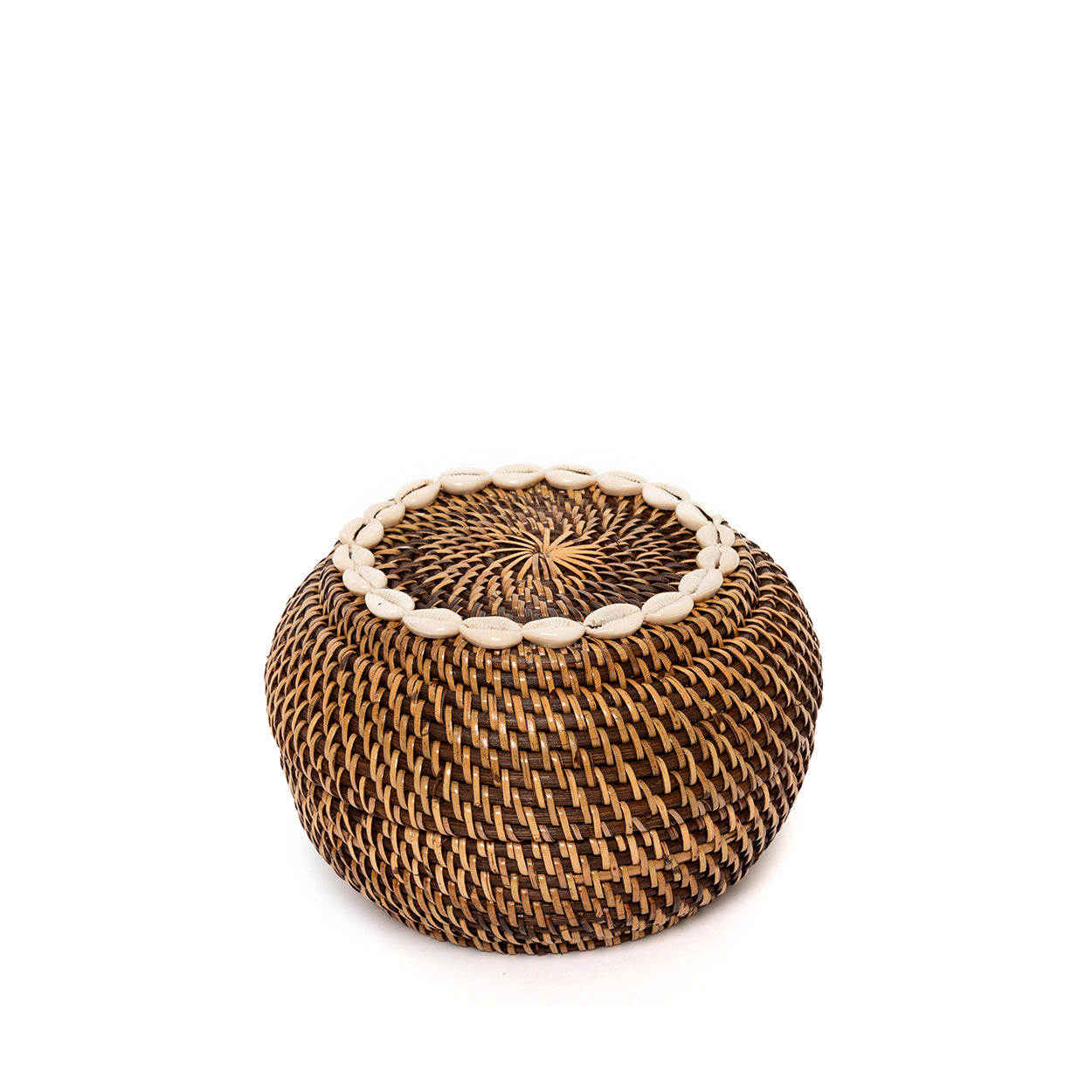 Cesta Colonial Peek-a-Boo - marrón natural - S