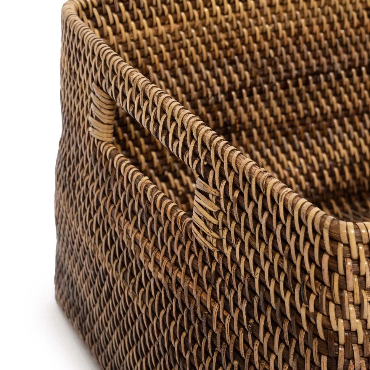 Cesta Colonial para Revistas - Marrón Natural - P
