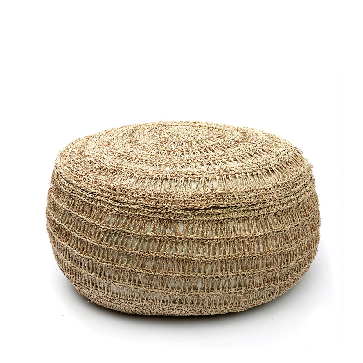 El puf de hierba marina - Natural - M