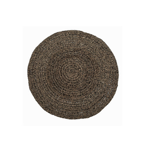 Alfombra de pasto marino - negro natural - 150