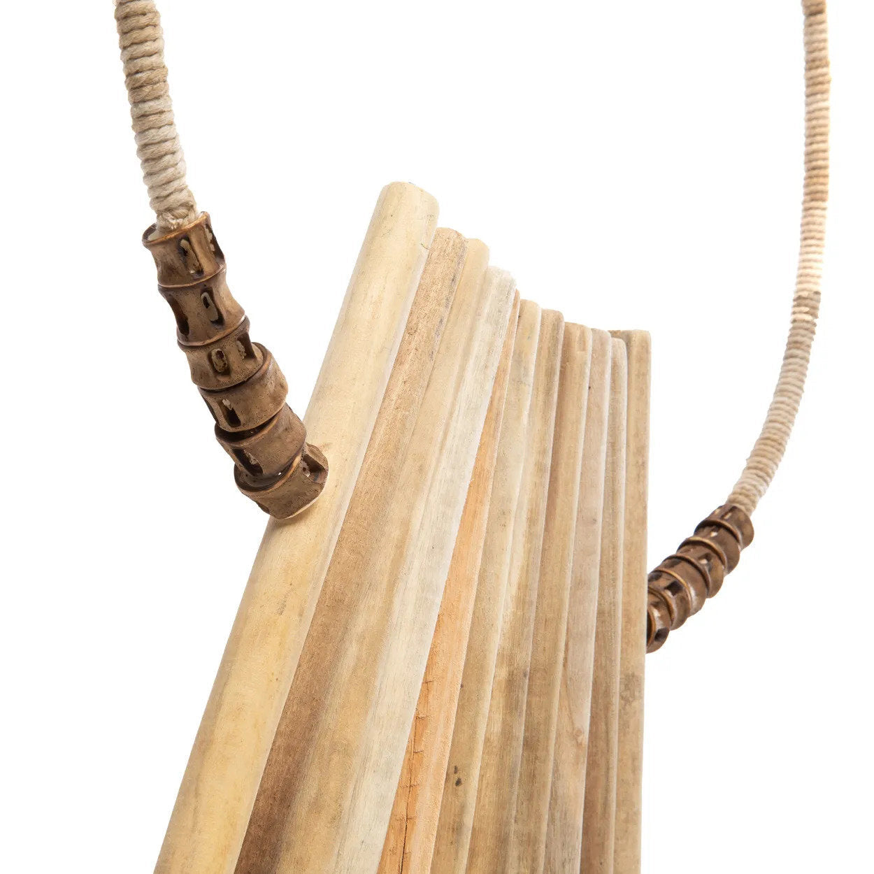 Palitos de madera en soporte - natural