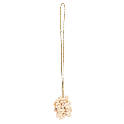 La brocha rosa con forma de concha