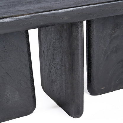 La mesa de centro Obsidian - Negra