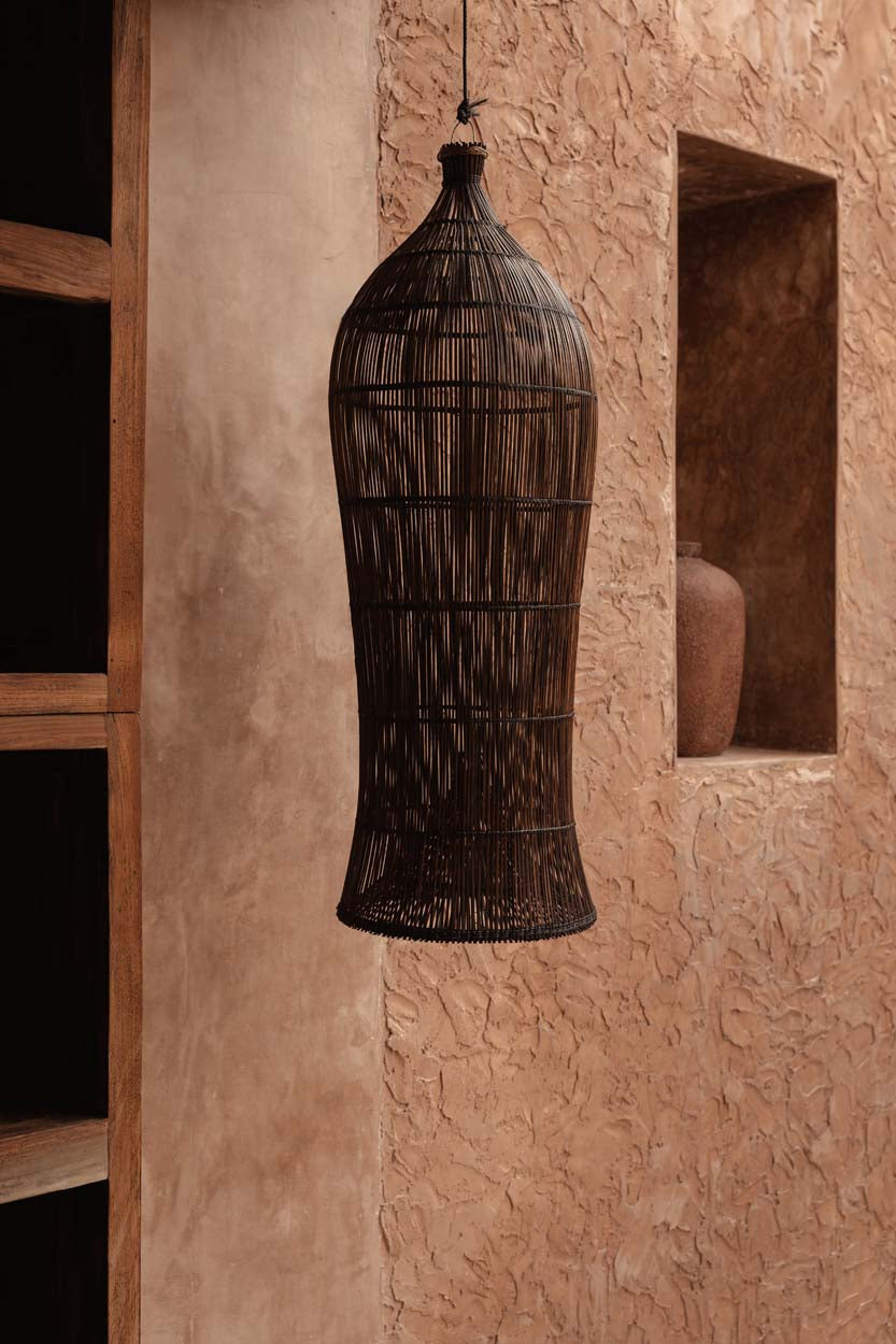 Lámpara Colgante Oasis Tower - Nogal Oscuro - XL