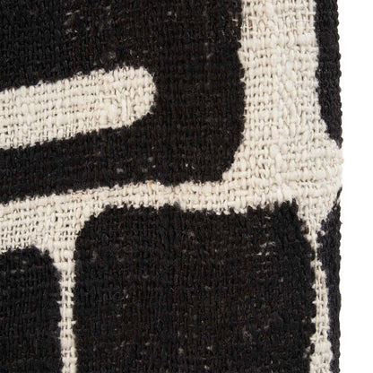Colcha azteca - negro natural