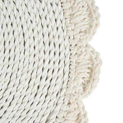 El mantel individual de macramé para boda - Natural