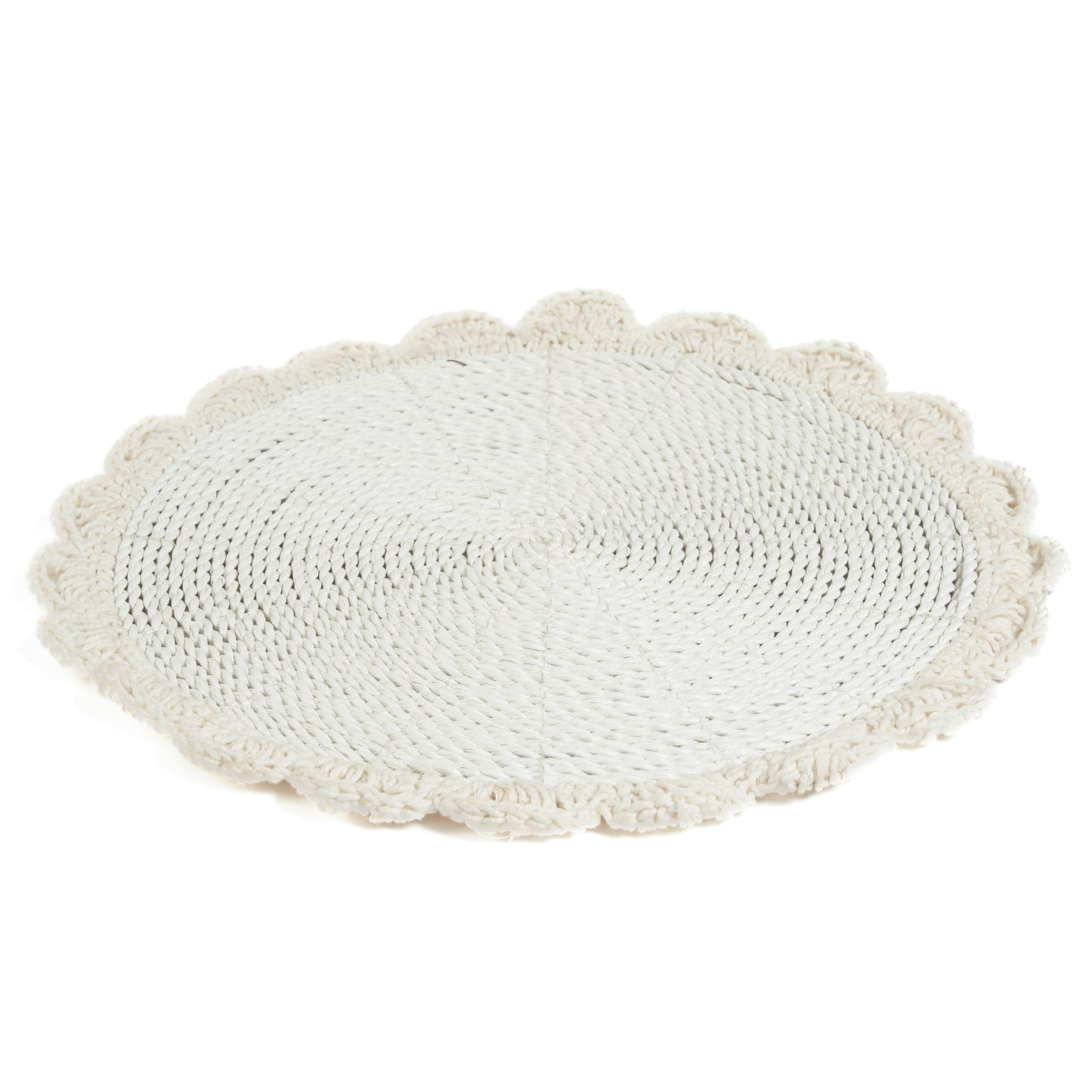El mantel individual de macramé para boda - Natural