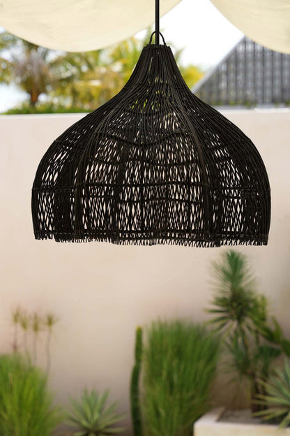 Lámpara Colgante Whipped - Negra - M