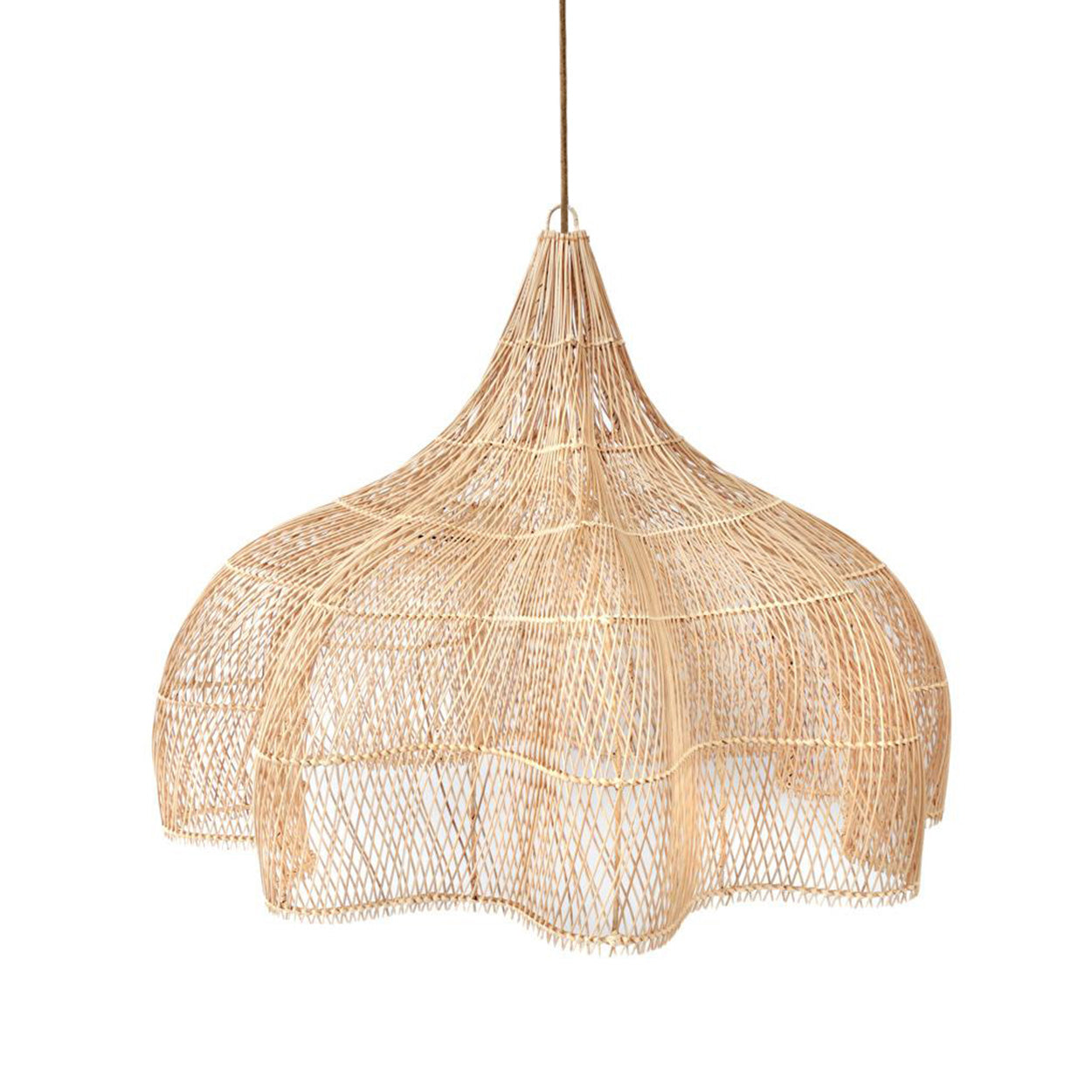 Lámpara colgante Whipped - Natural - XL