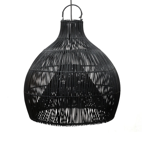 Lámpara colgante Crab Trap - Negro - L