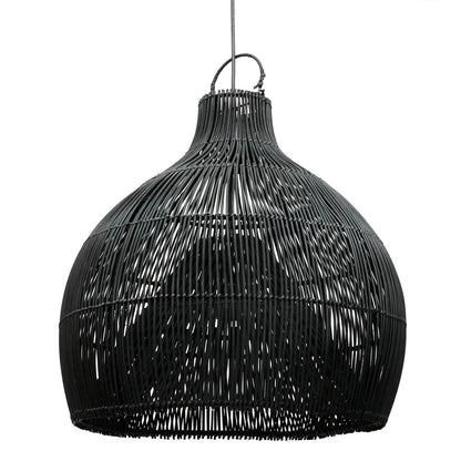 Lámpara colgante Crab Trap - Negro - L