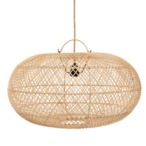 Lámpara colgante Wholly - natural - L