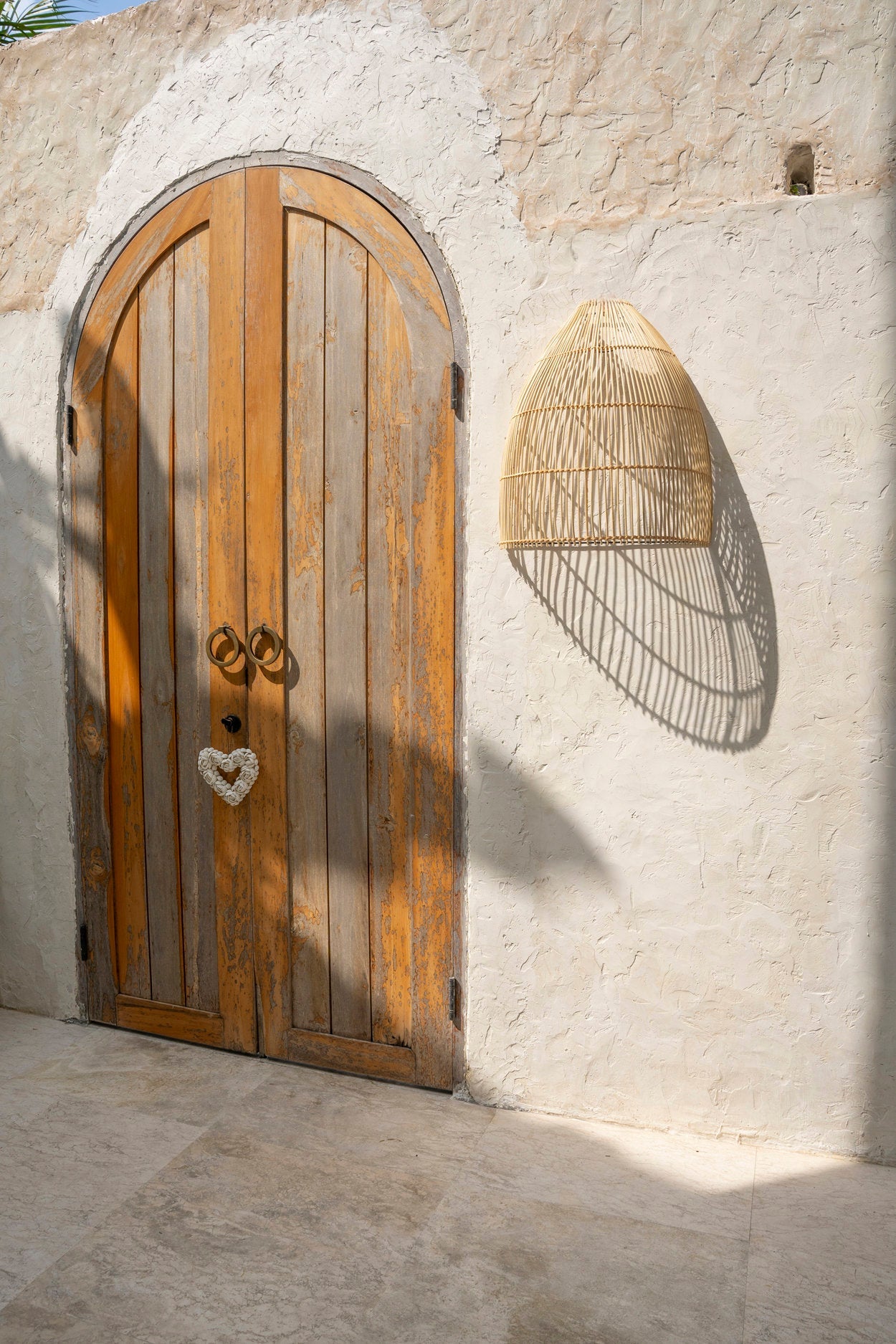 Aplique de pared Lalo - natural - L
