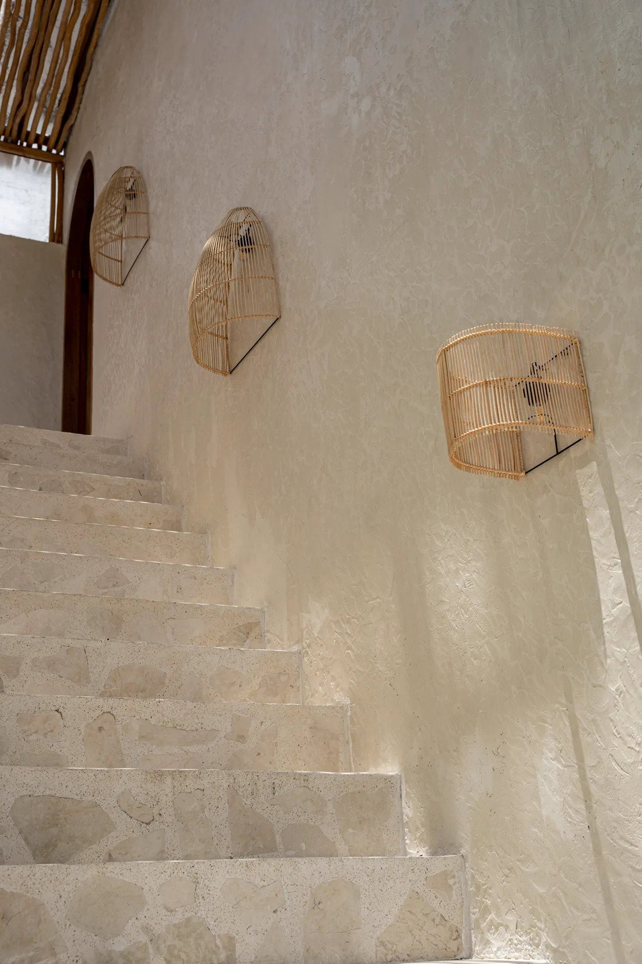 El aplique de pared Gigi - Natural - S