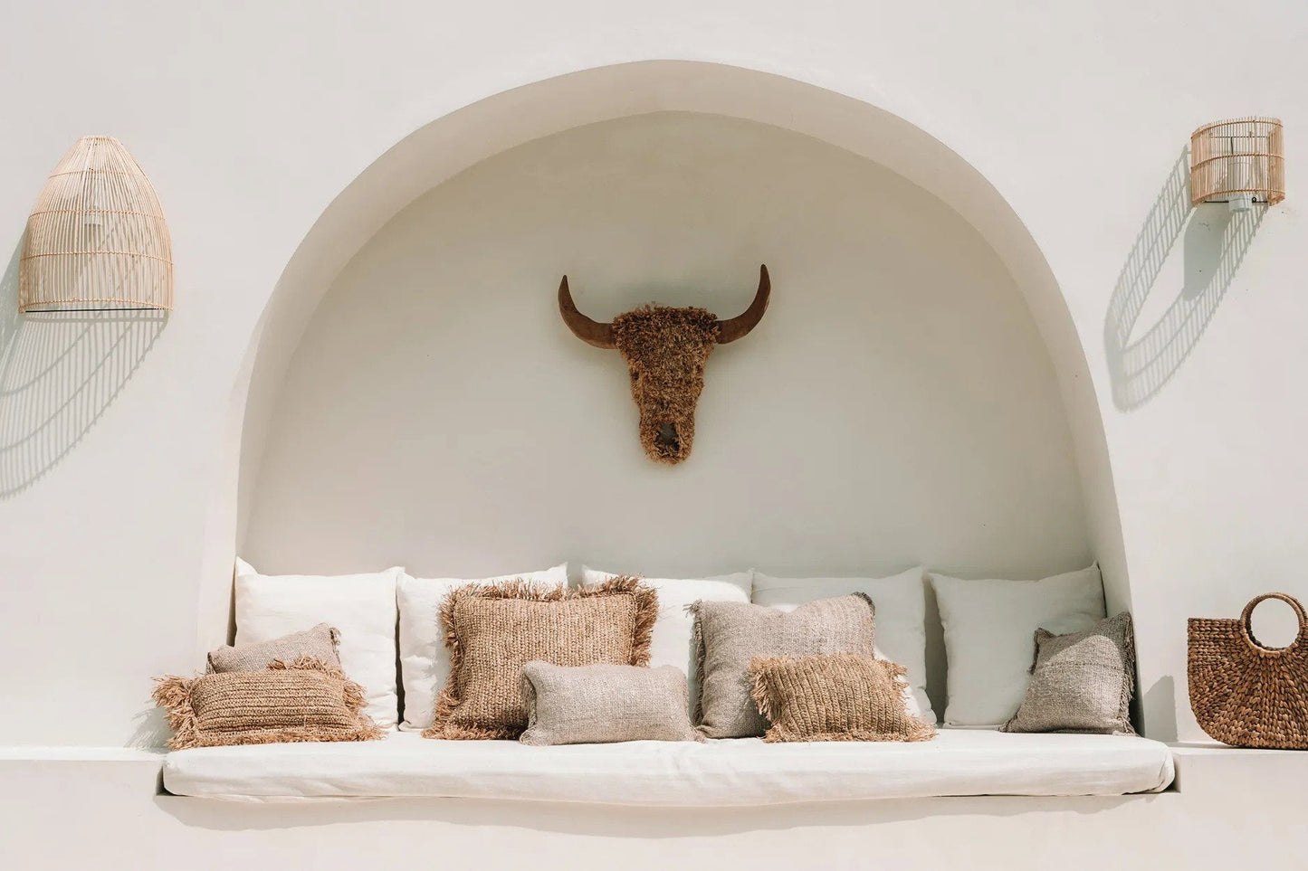 El aplique de pared Gigi - Natural - S