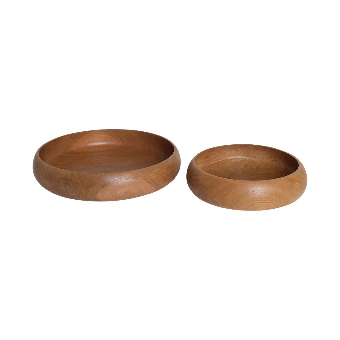 Cuenco de madera de teca grande - Ø 37 cm