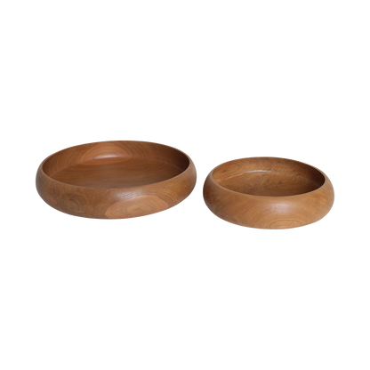 Cuenco de madera de teca grande - Ø 37 cm