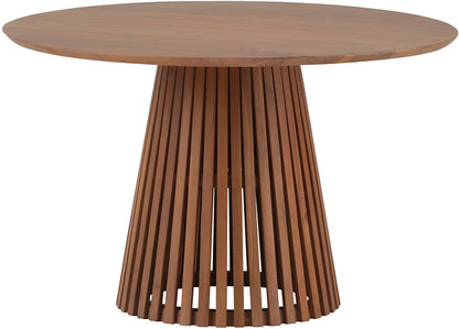 Mesa de comedor Ø130, Acacia natural