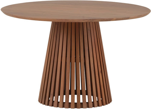 Mesa de comedor Ø130, Acacia natural