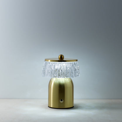 La lámpara de mesa LED Disco Muffin
