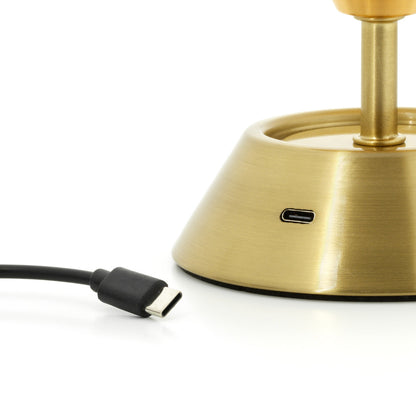 La lámpara de mesa LED Glow Sinatra