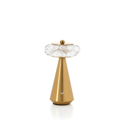 La lámpara de mesa LED Diamond Diva