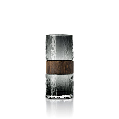 Jarrón The Wood You Be Mine - gris oscuro - M