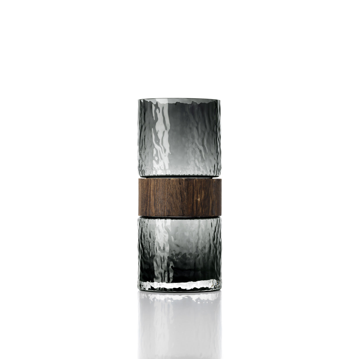 Jarrón The Wood You Be Mine - gris oscuro - M