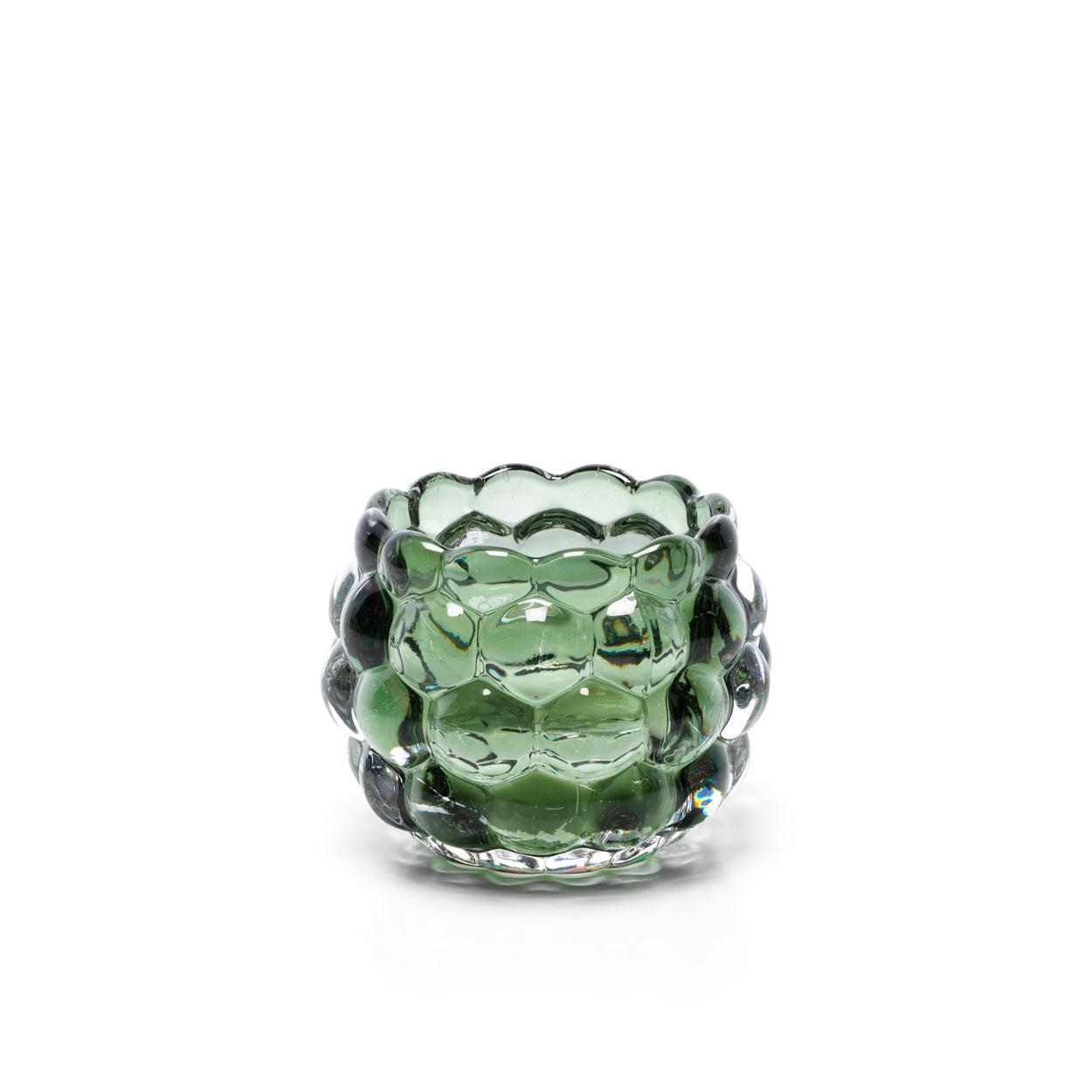 El portavelas Bubble Glow - verde