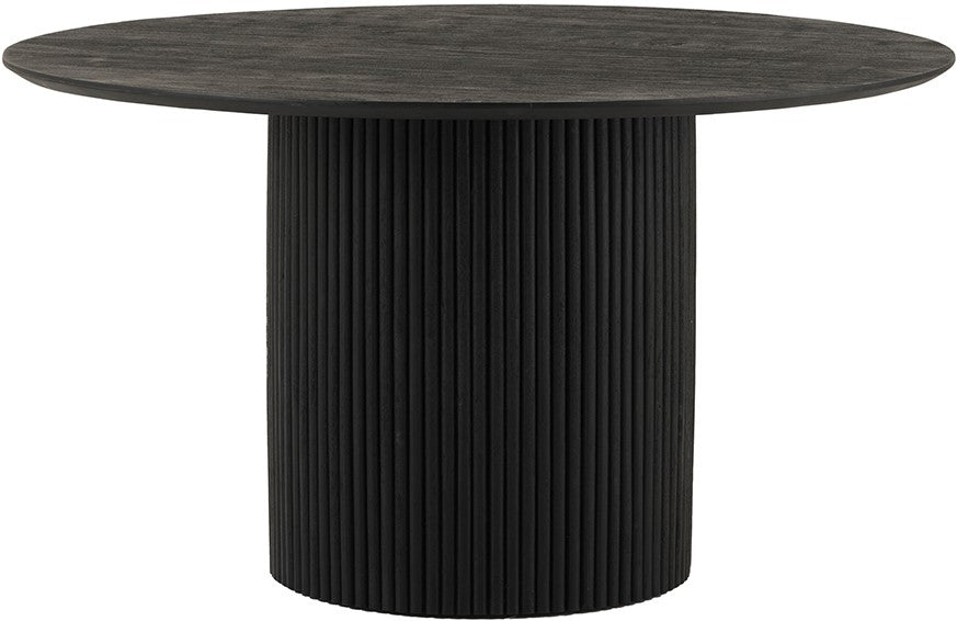Mesa de comedor Ø140, Acacia Negra