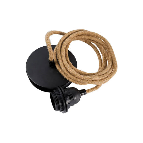 Casquillo de techo - Negro natural - 1 casquillo