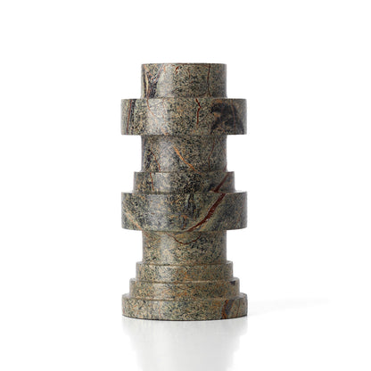 El candelabro tótem de mármol Bidasar - verde