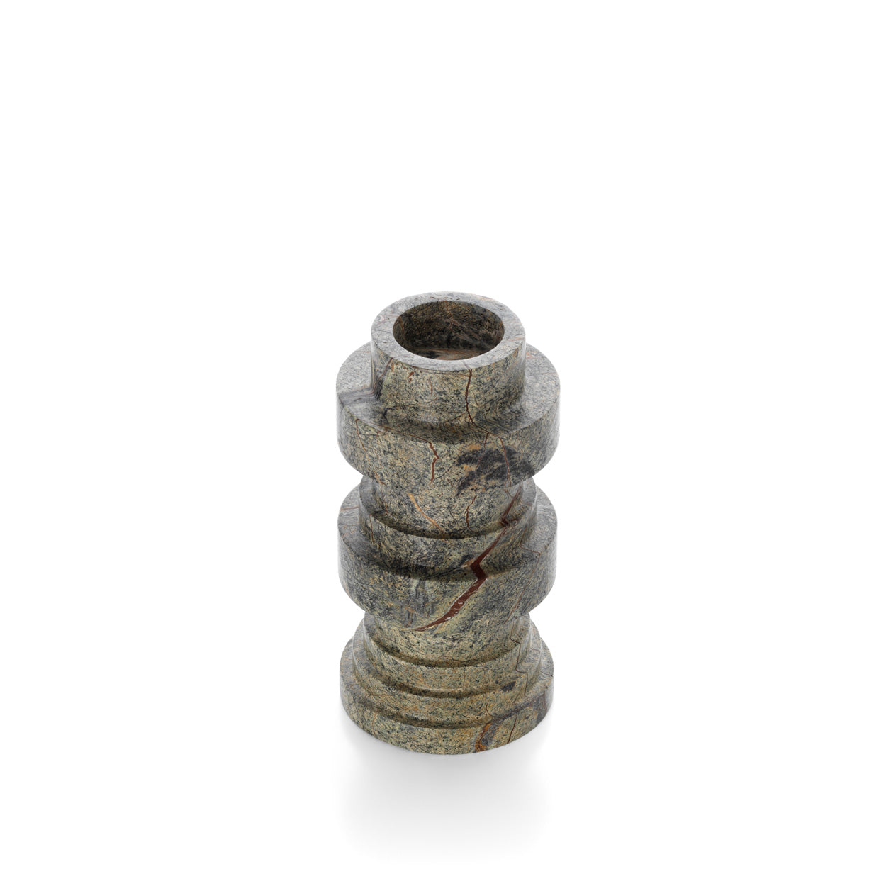 El candelabro tótem de mármol Bidasar - verde