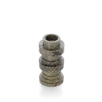 El candelabro tótem de mármol Bidasar - verde