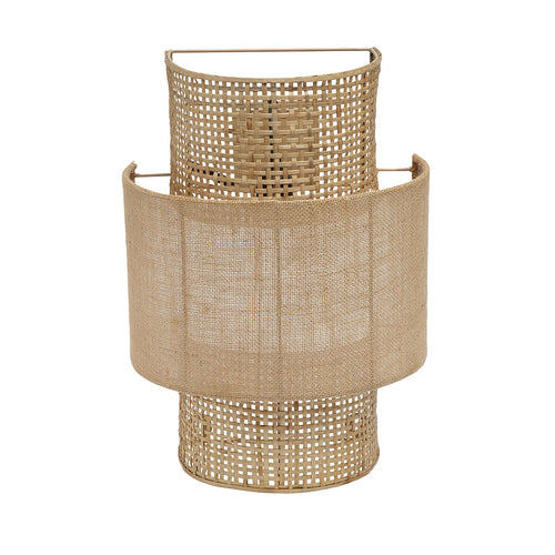 Lámpara de pared Bolly Jute - Natural - M