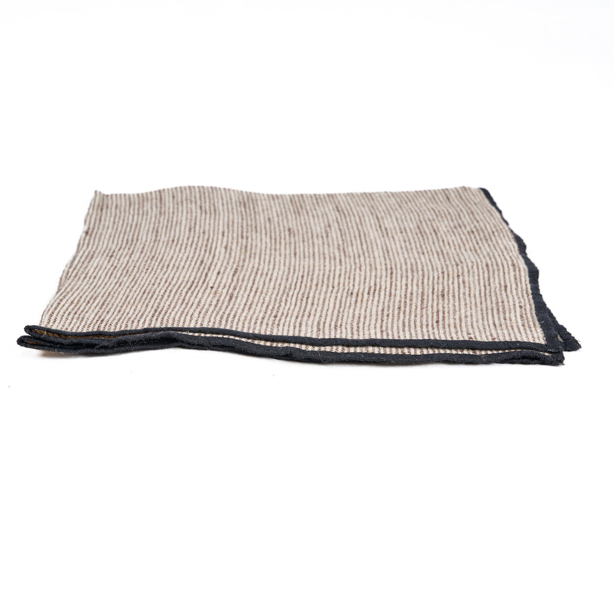 The Code servilleta de lino - negro natural - 45x45