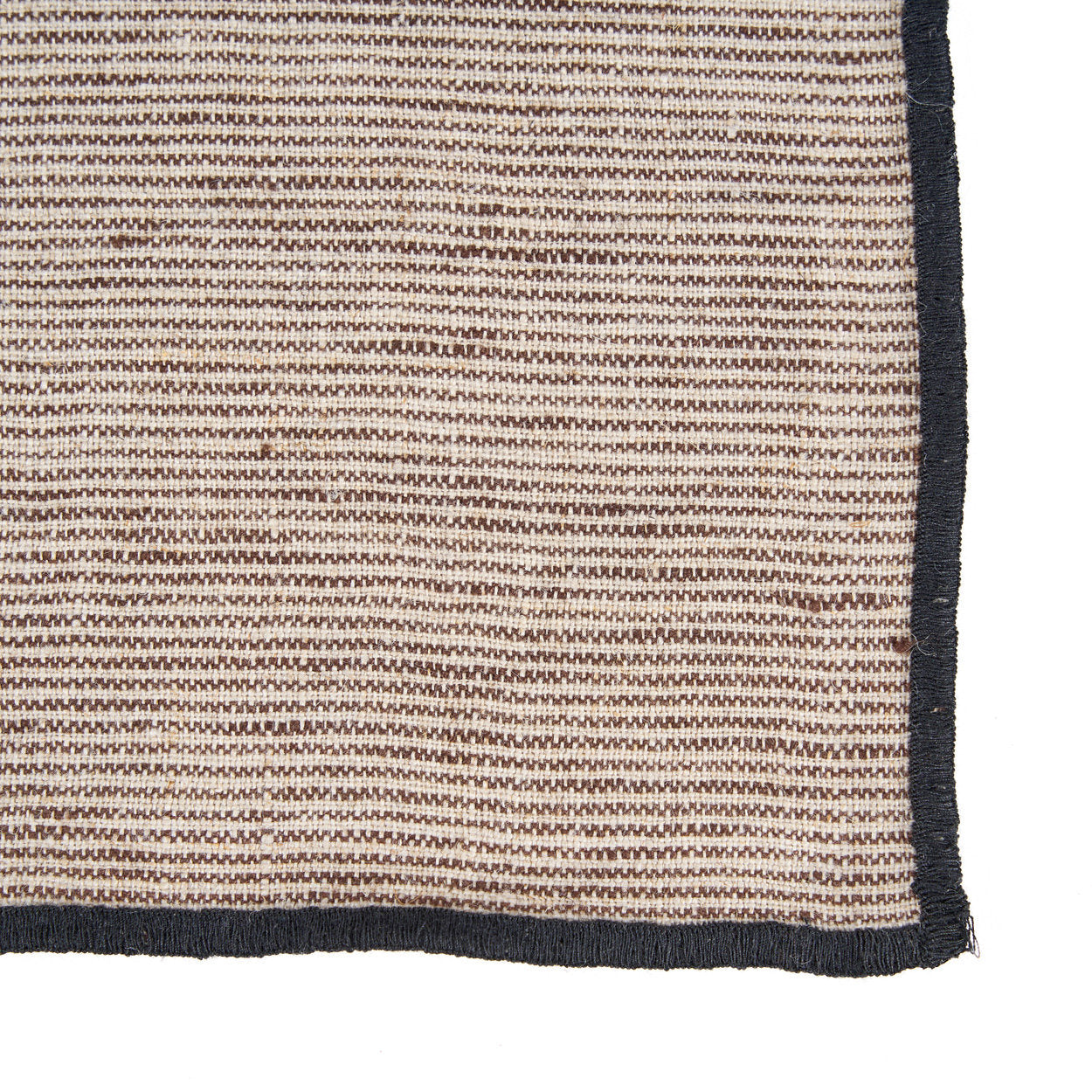 The Code servilleta de lino - negro natural - 45x45