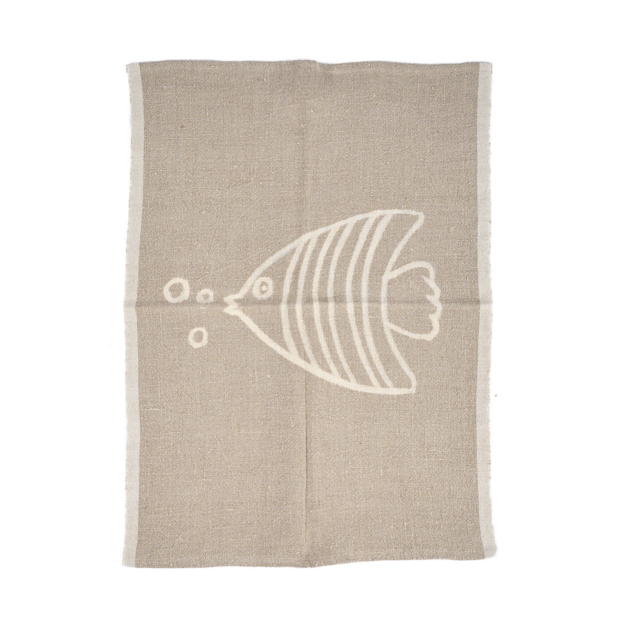 The Linen Fish Paño de cocina - blanco natural - 50x70 cm