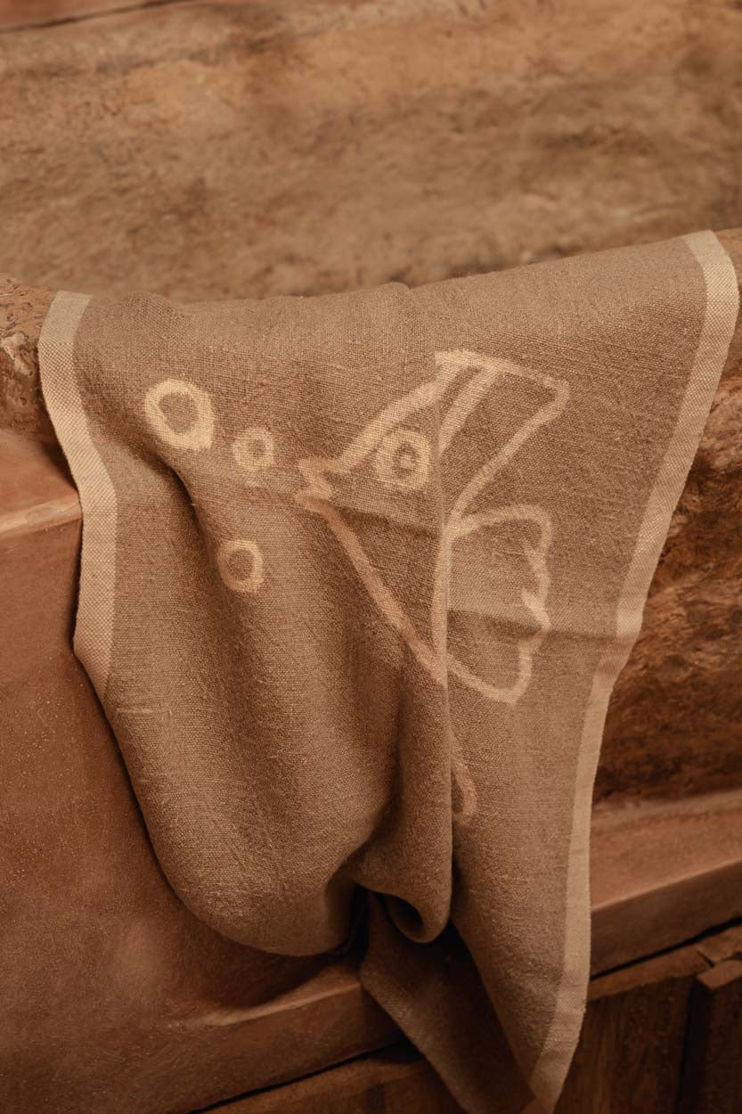 The Linen Fish Paño de cocina - blanco natural - 50x70 cm