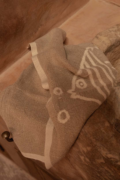 The Linen Fish Paño de cocina - blanco natural - 50x70 cm