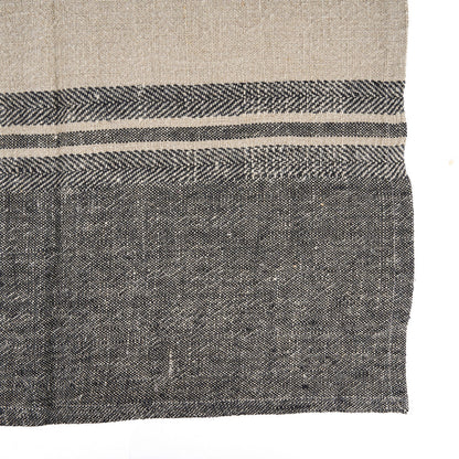 De Linnen Dash paño de cocina - natural/negro - 50x70