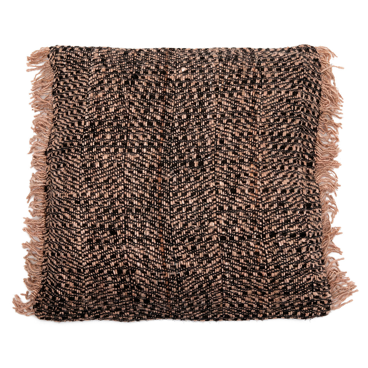 Funda de cojín Oh My Gee - negro cobre - 60x60 cm