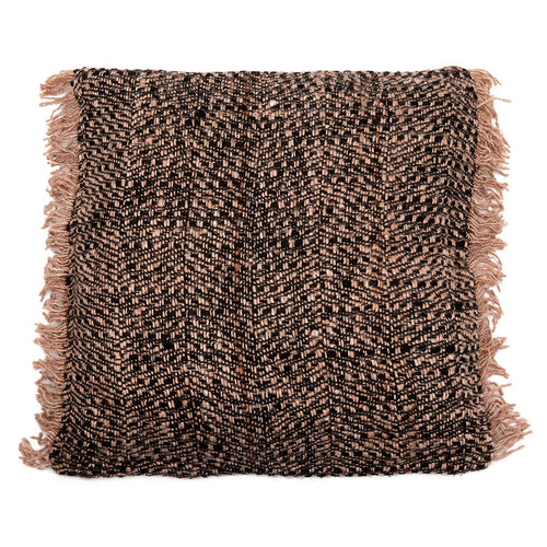 Funda de cojín Oh My Gee - negro cobre - 60x60 cm